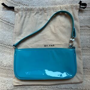 BY FAR Blue Shoulder Bag